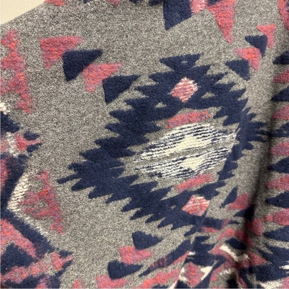 Lucky brand Aztec shawl sweater - Picture 4 of 4